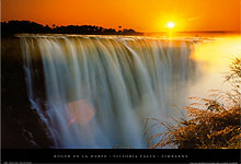 Victoria Falls Sunset
